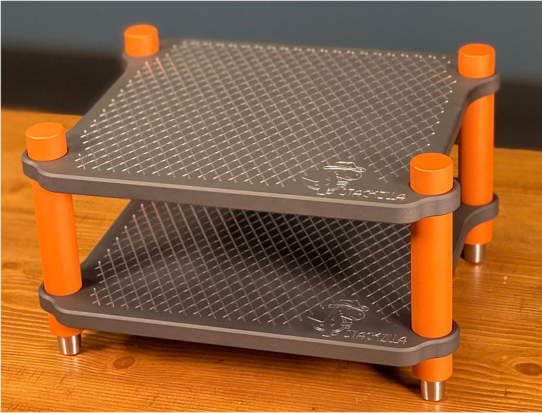StackZillaカスタムオーディオ機器アイソレーション2棚ラック